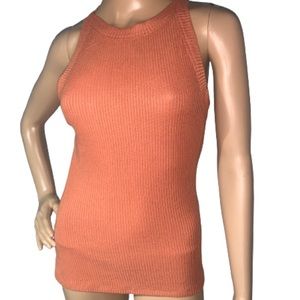 Elan Orange Racerback Tank Top